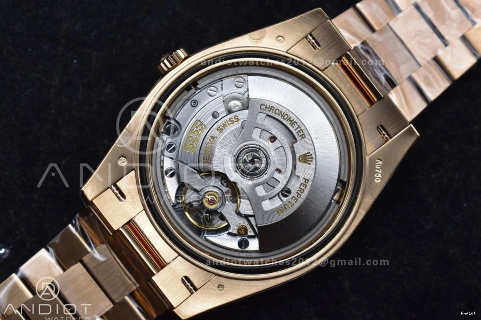 1:1 Bracelet Edition on Date (Gain 40 RG 228235 Dial Best Weight) President 652 Green Sporty VR3255 Roman Day THBF 0813